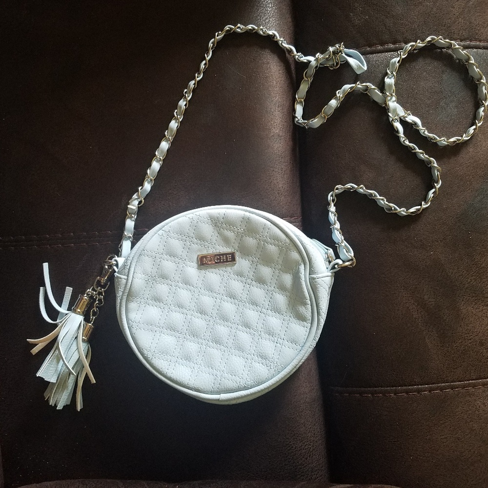 Miche Mariah soft blue hip bag